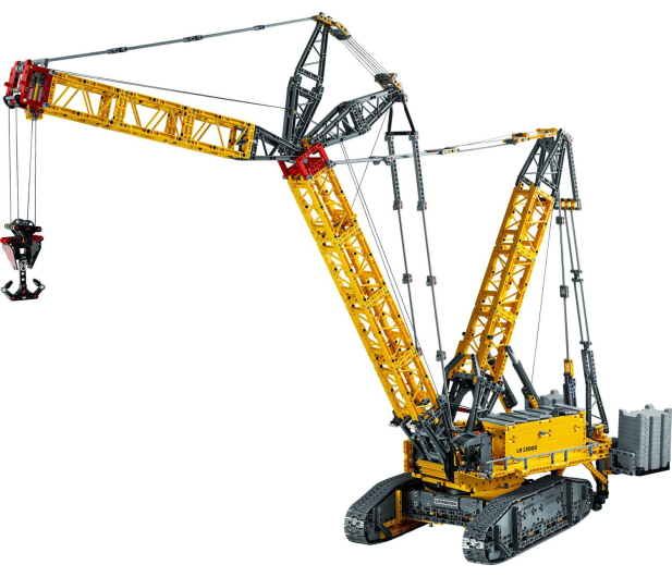 LEGO Technic 42146 Żuraw gąsienicowy Liebherr LR 13000 - 1159434 - zdjęcie 9